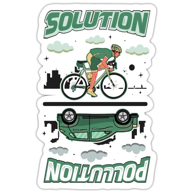 Polution Solution Protection de l’environnement Cyclisme
