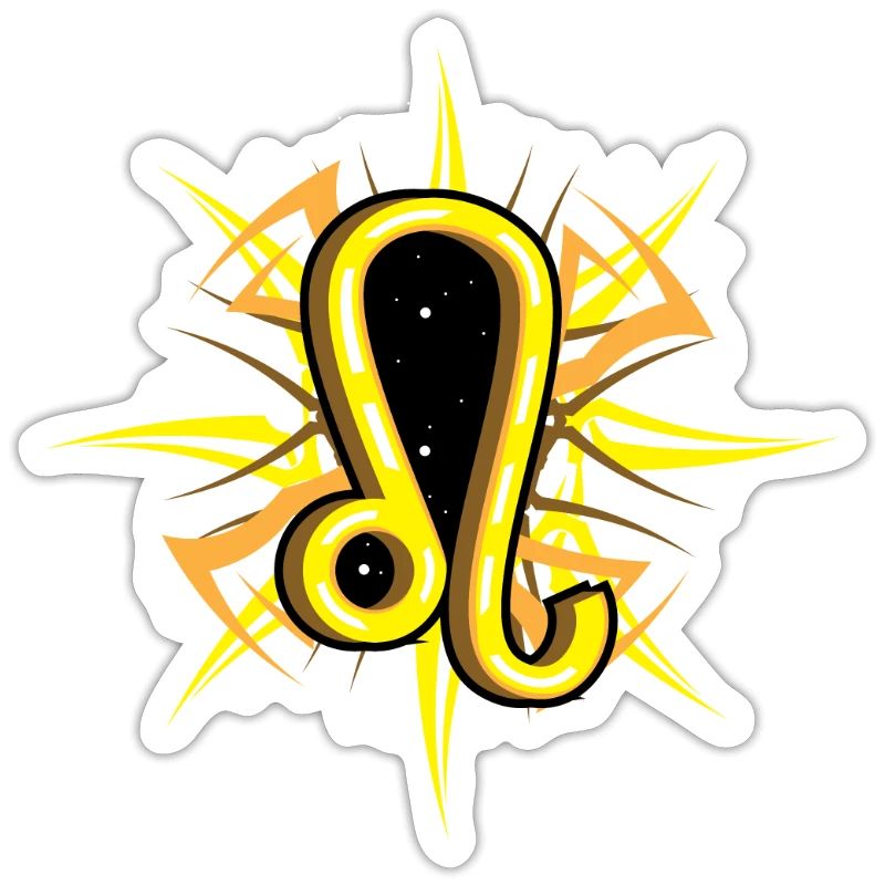 Leo Zodiac Fire Träumer oder Gläubiger Geschenk