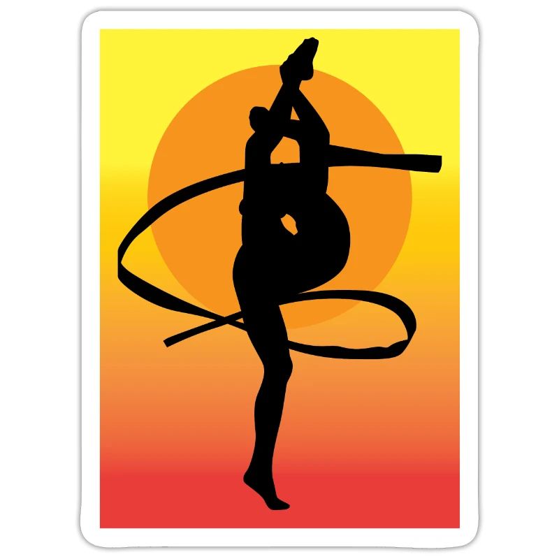 Rhytmische Gymnastik Athlet oder Turner Gift