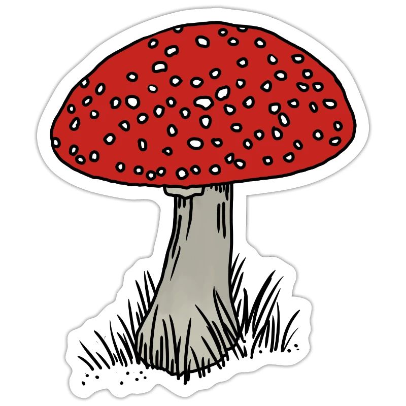 Toadstool colored