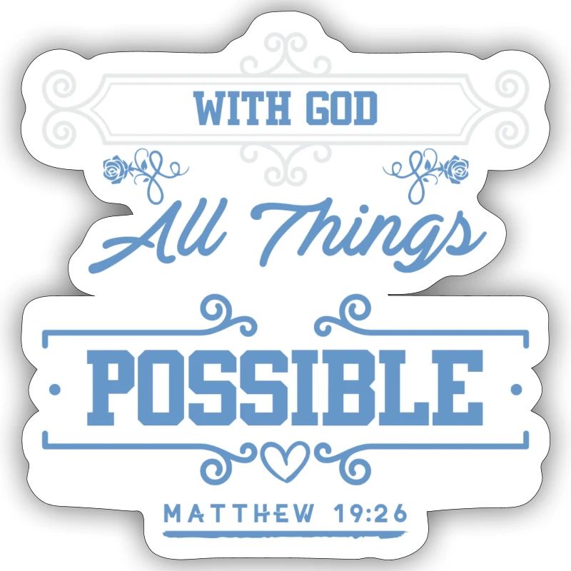 Bible God Everything Possible