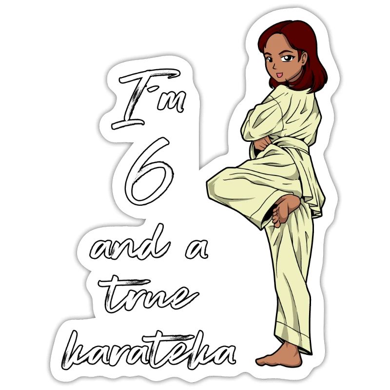Ich bin 6 - Mädchen Karate