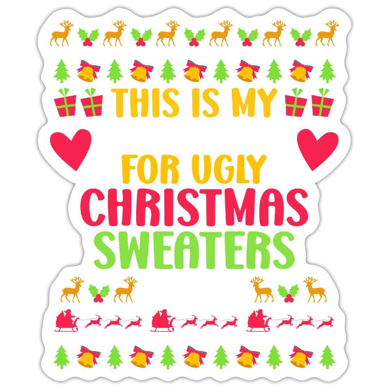 Mon pull de Noël trop chaud pour Ugly