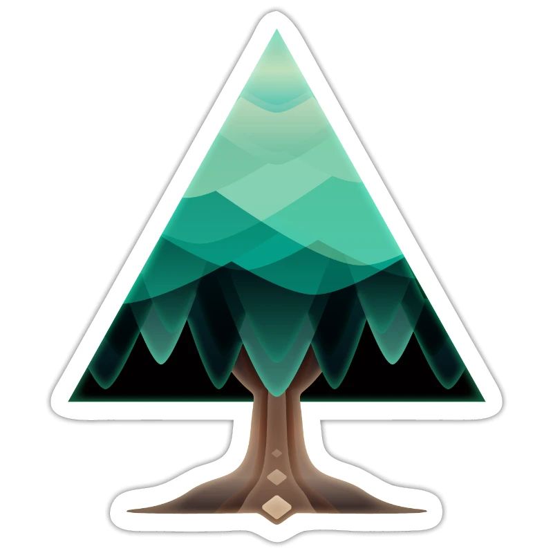 The triangular tree