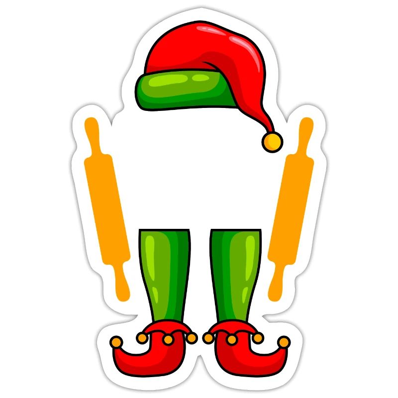 Baker Elf Baker Pastry Chef Baking Christmas