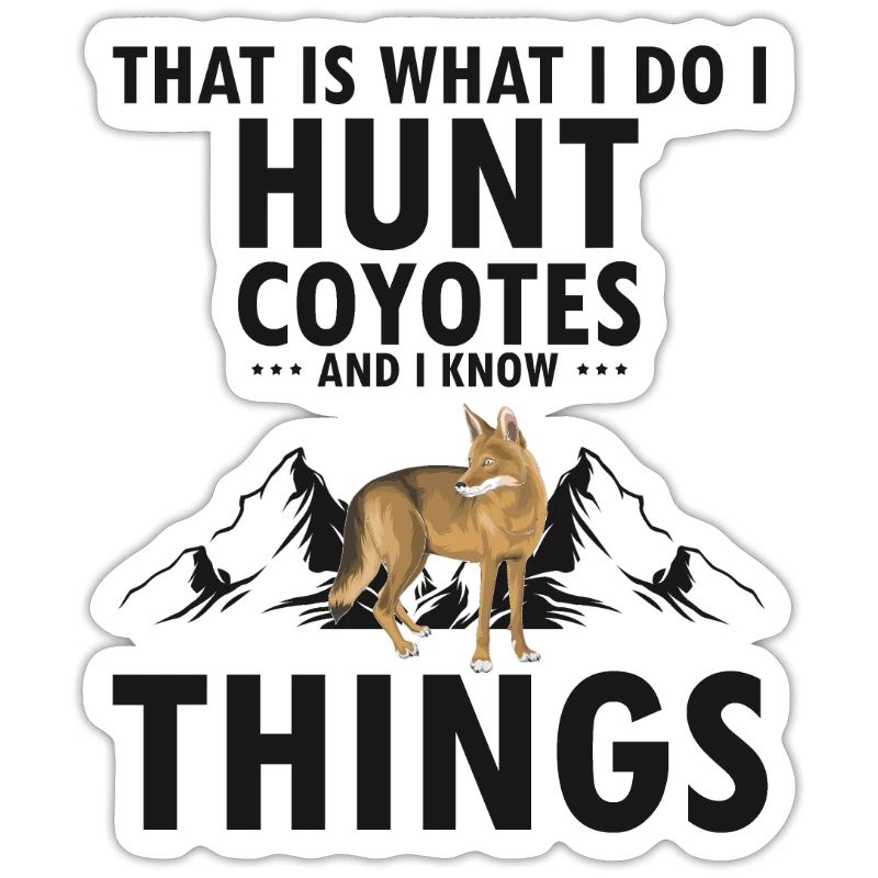 Capture de coyotes et conception de chasseur de coyotes