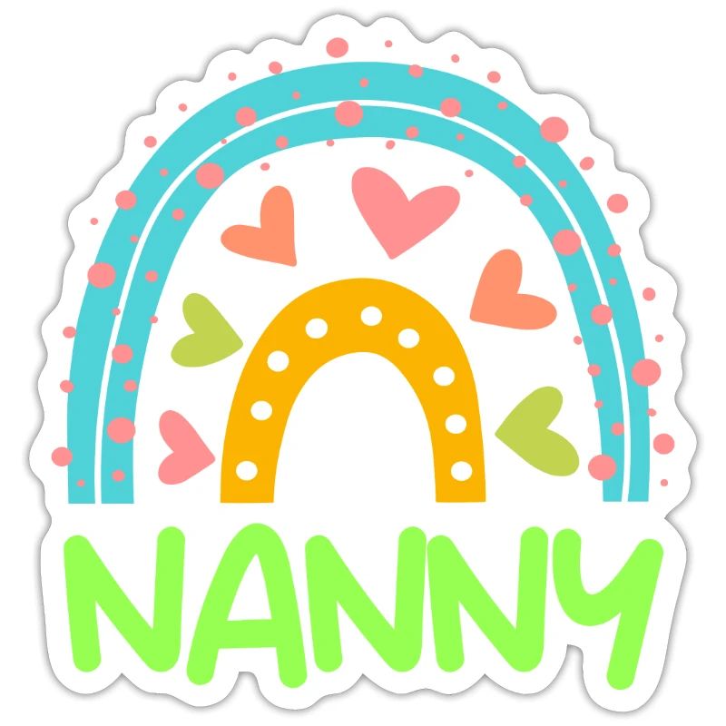 Regenbogen Liebe ich bin eine Tagesmutter
