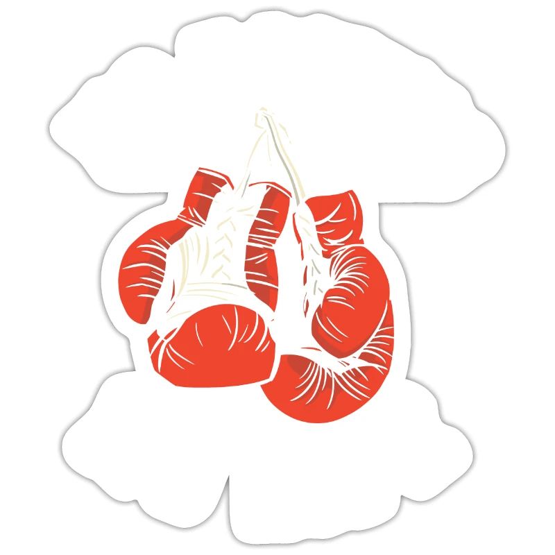 Pas de boxe Pas de gants de boxe de vie