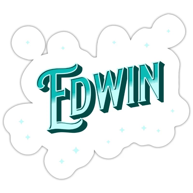 Edwin name personalized