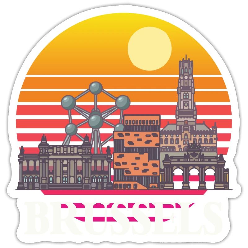 Brussels Skyline Science Atomic nucleus Physics Atom