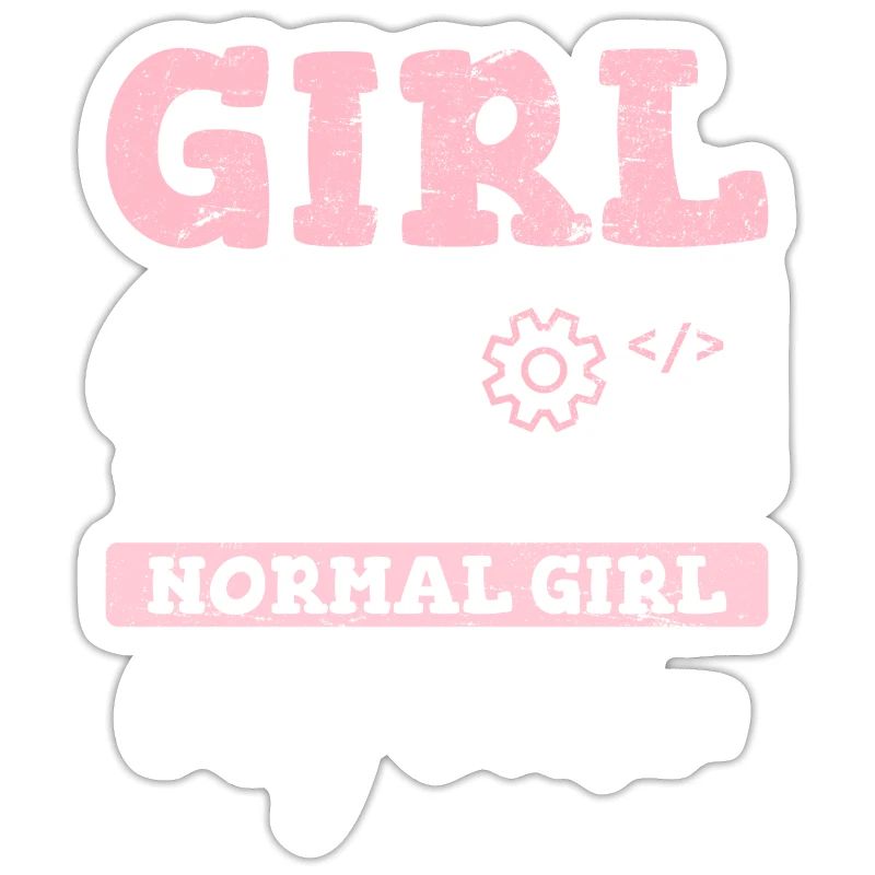 Funny Girl Coder Computer Programming Code Web Dev