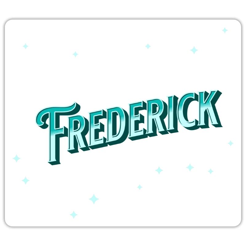 Frederick name personalized