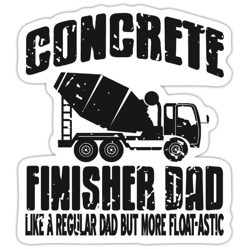 Concrete construction design for construction workers and construction site