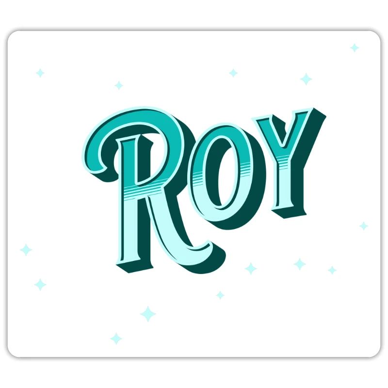 Roy name personalized