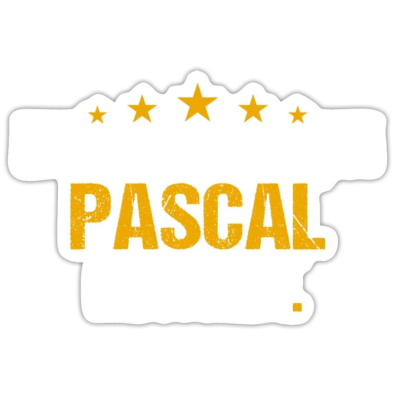 Lass das mal den Pascal machen Name