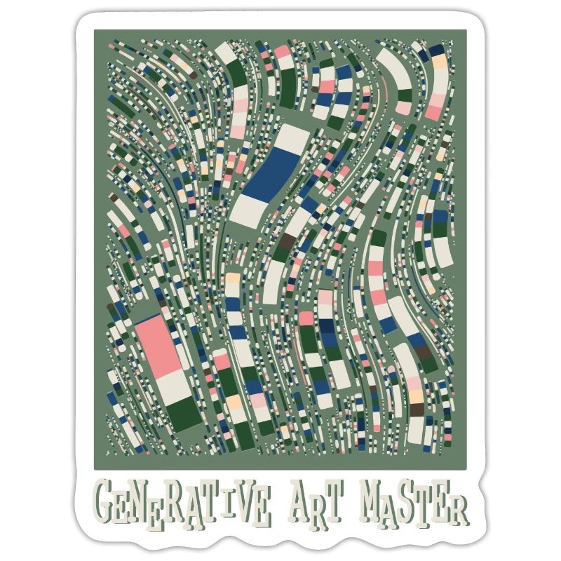 Generativer Kunstmaster-Programmierbildcode