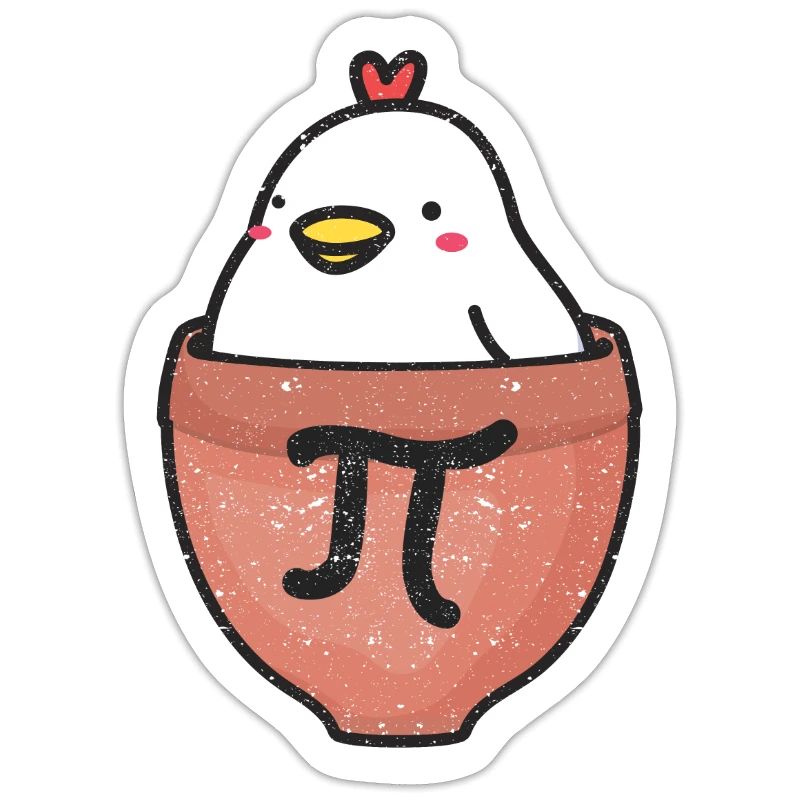 Chicken Pot Pi Day Funny Math Teacher Math