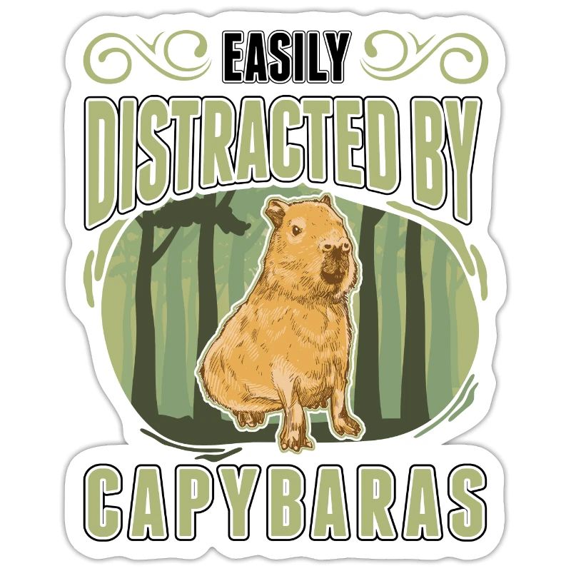 Easily distracted by Capybaras