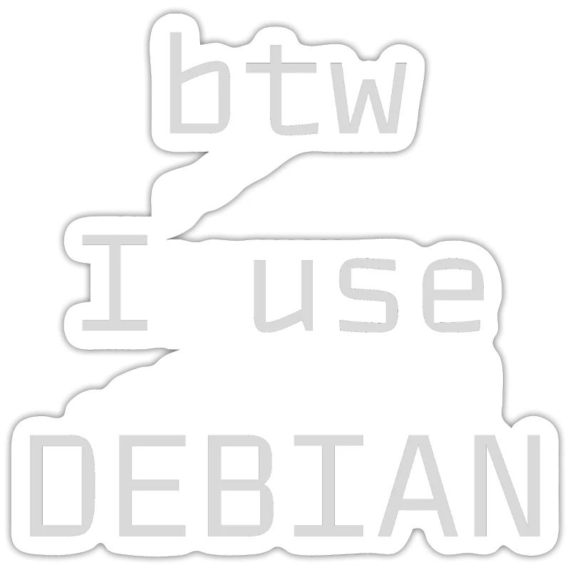 btw I use Debian Linux
