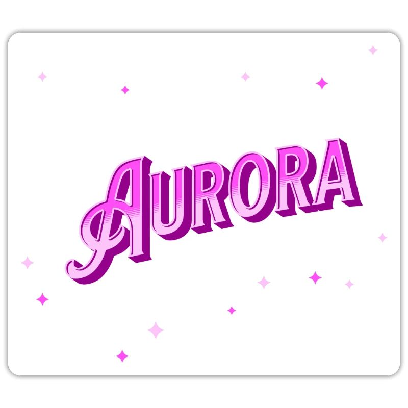 Aurora name personalized