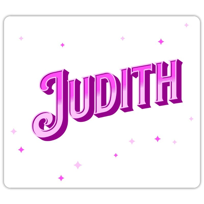 Judith name personalized