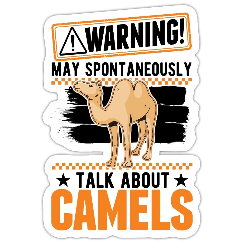 Warnung Kamel Dromedar Camel Großkamel