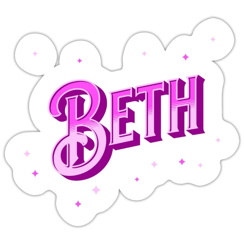 Beth name personalized