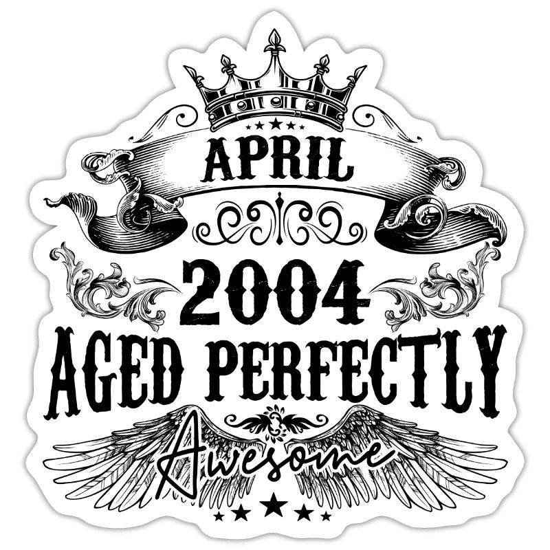 2004| June Aged Perfectly 2004 Geburtstagsgeschenk