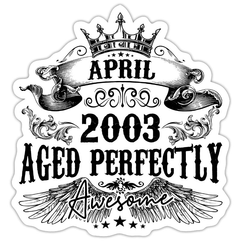2003 | June Aged Perfectly 2003 Geburtstagsgeschenk