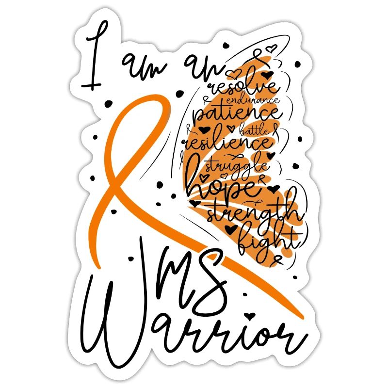 Butterfly Multiple Sclerosis Warrior