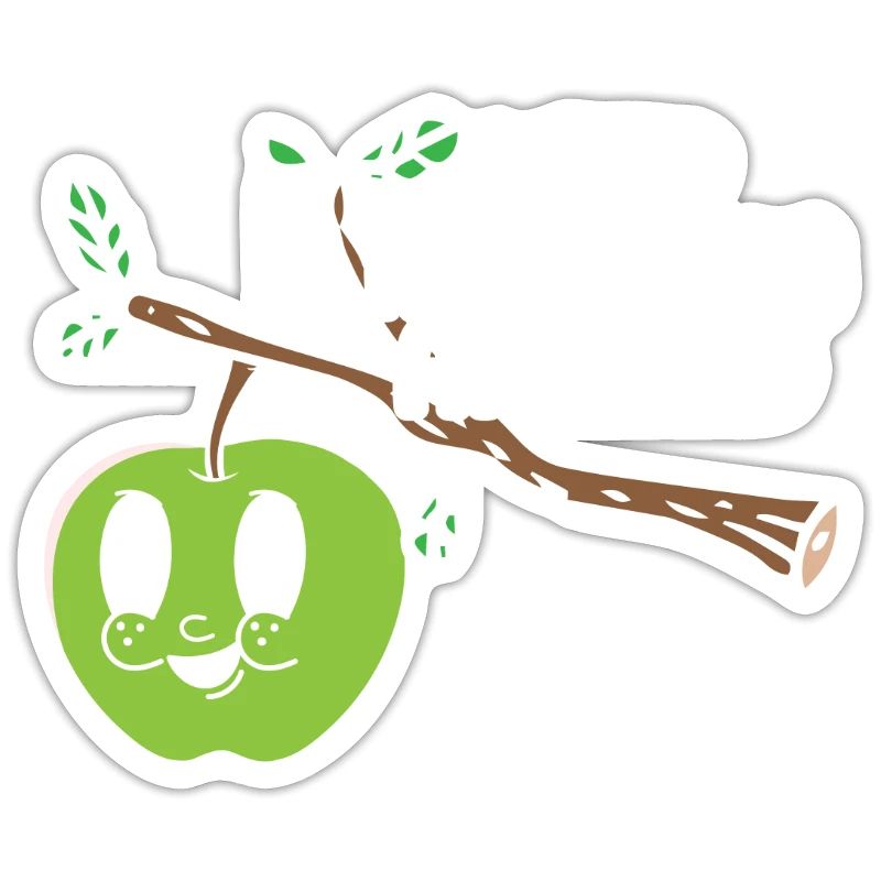 Keep Hanging Around Apple Fruit Lover Apple