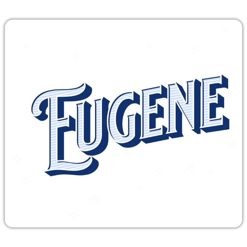 Eugene name personalized