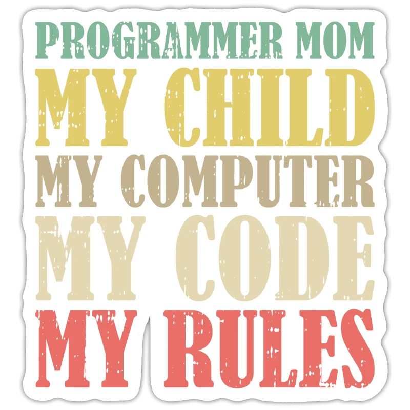 Entwickler Coder Programmierer Mama