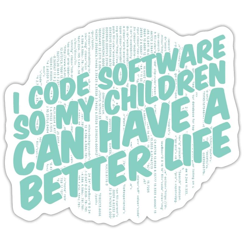 Développeur Coder Programmeur Parent