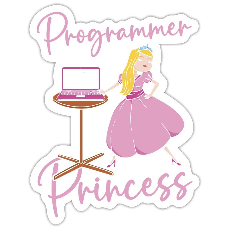 Développeur Coder Programmeur Princess