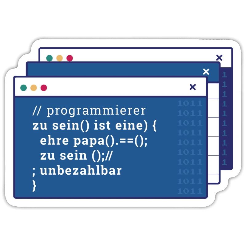 Développeur Coder Programmeur Père
