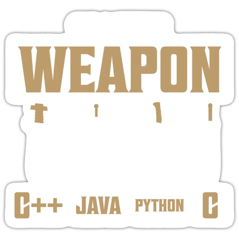 Choisissez votre arme C++, Java, Python, programmeur C