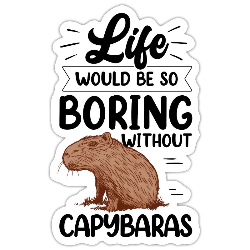 Capybara would be boring without capybara