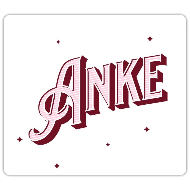 Anke name personalized