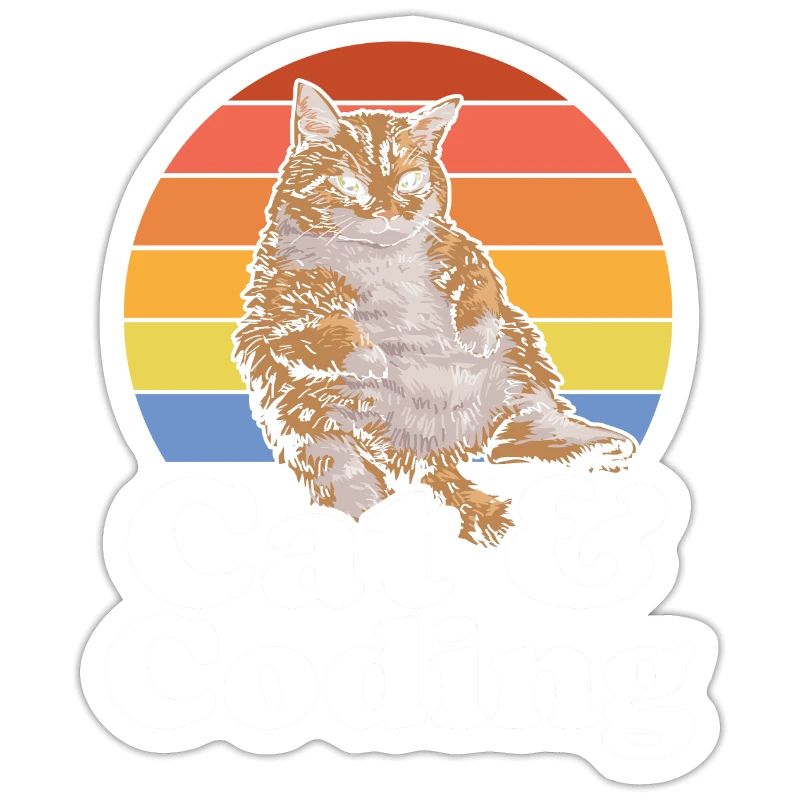 Cats And Coding Funny Coder Cat Lover Programming