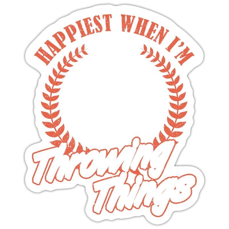 Diskus Happiest Throwing Things Discus Thrower