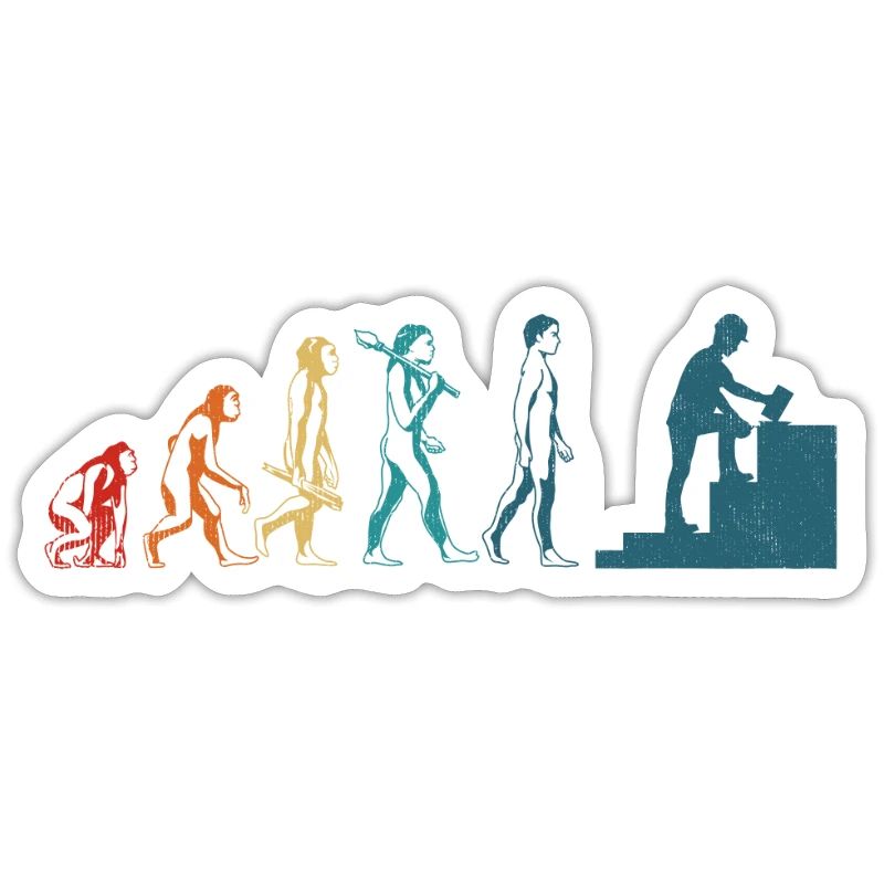 Concrete Finisher Evolution Funny Concrete Worker