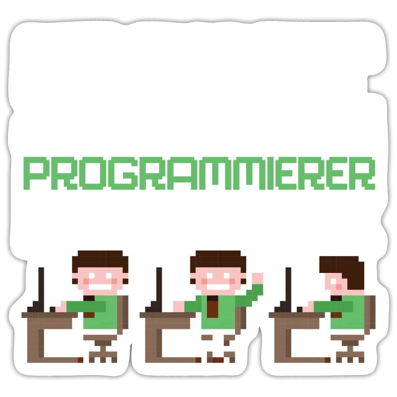 Entwickler Coder Programmierer Vater