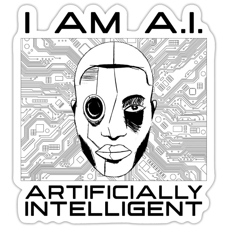 I Am A.I Artificial Technology Programmer Robotics