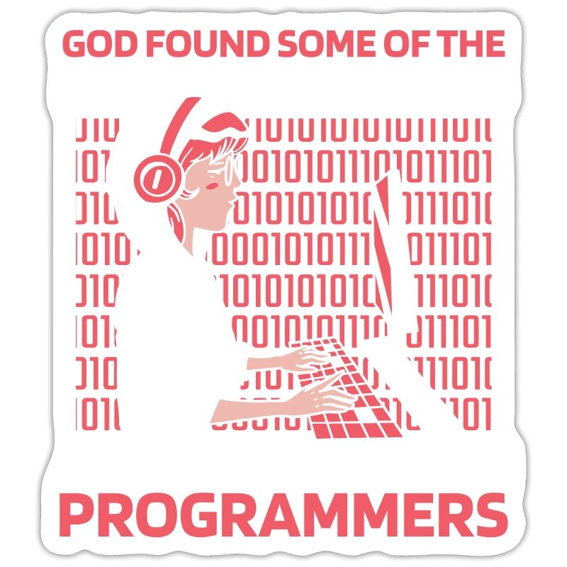 Entwickler Coder Programmierer Gott