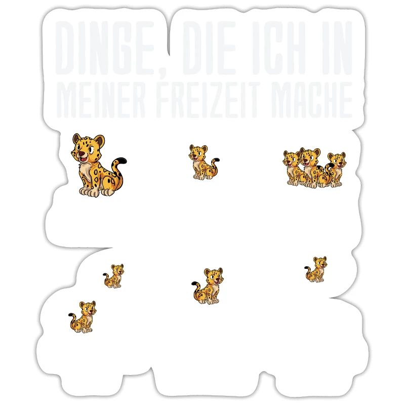 Dinge Die Ich In Meiner Freizeit Mache Leopard