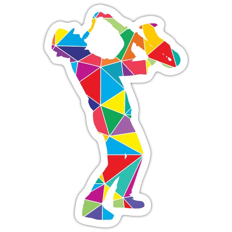 Saxophone polypolygonal bas