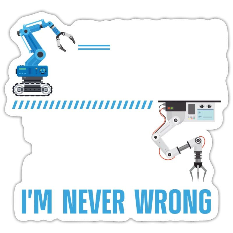Robot Robotics Engineer I'm A