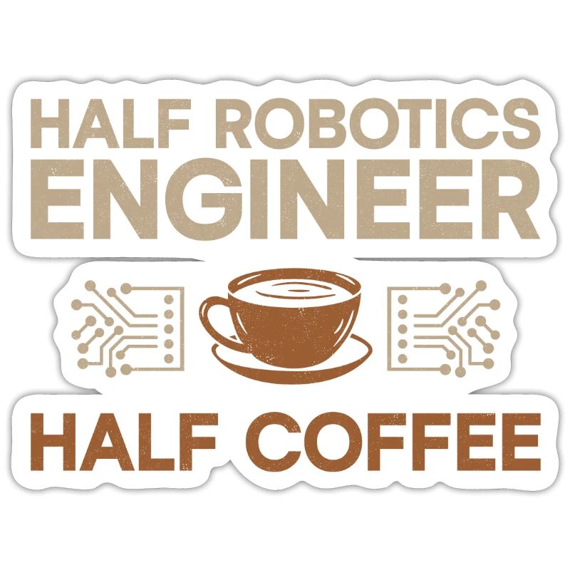Robot Robotics Engineer Coffee