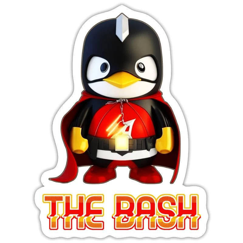 The Bash Penguin Superhero for Linux Coder and